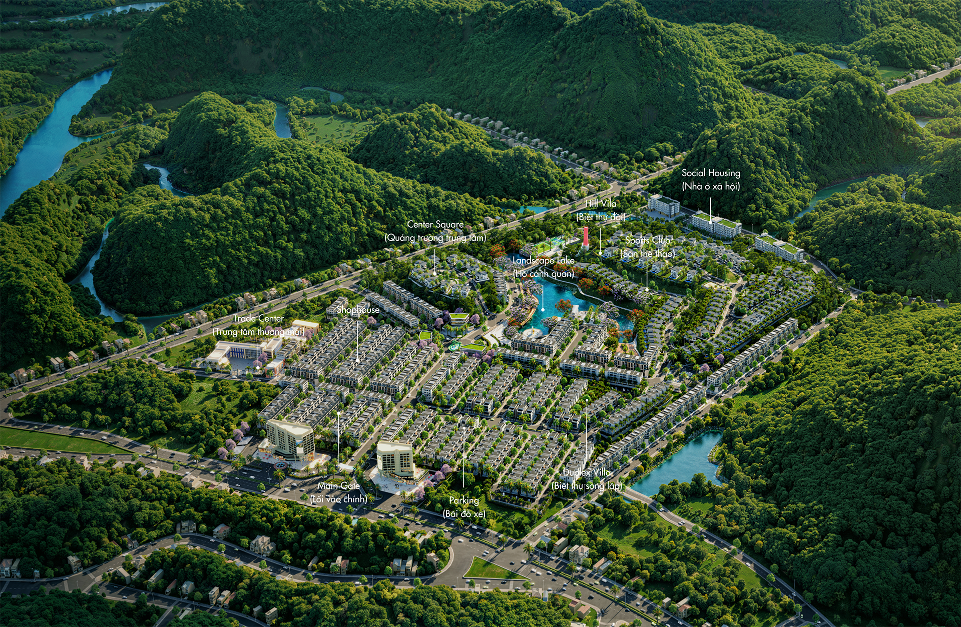 Vị trí chiến lược Evergreen Estate